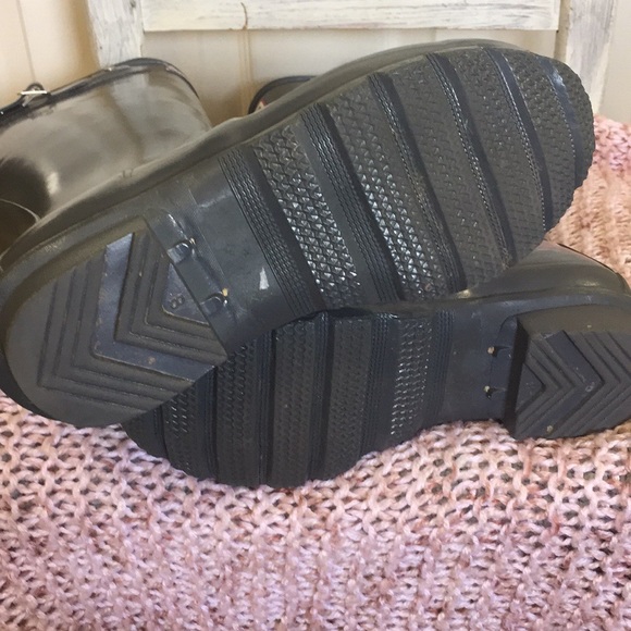 Hunter Original Gloss Tall Boots Graphite Gray - Picture 15 of 16